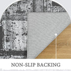 LOCHAS Rug for Living Room, Washable Soft Area Rugs for Bedroom 5x8, Abstract - Image 8