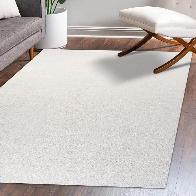Eyely UES100T-9 Supersoft Haze Solid Low-Pile Indoor Area Rug - Image 7