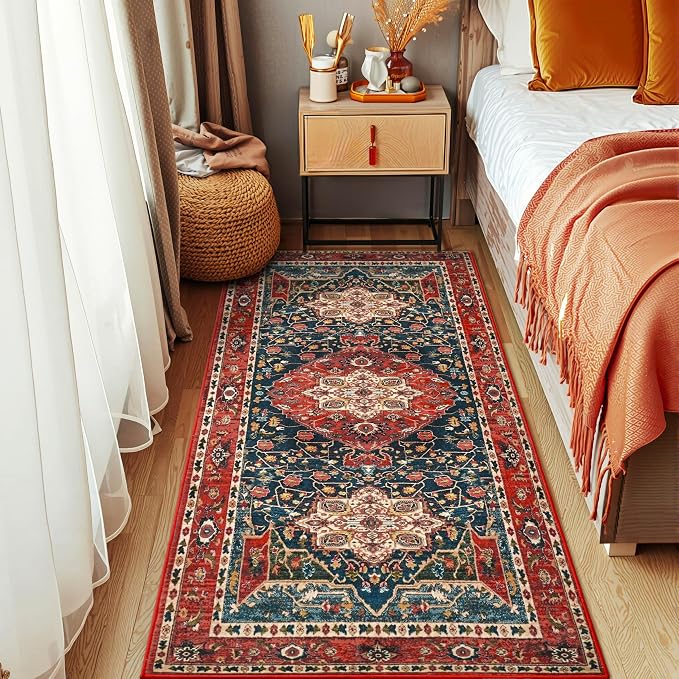 YJ.GWL 2x6 Rug Runners for Hallways, Non Slip Kitchen Washable Long Runner Rugs by YJGWLHomeDecor