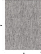Beverly Rug Indoor Outdoor Rug 5x7, Washable Outside Carpet - Image 2