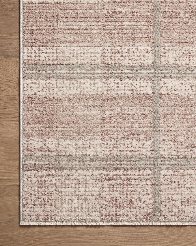 Loloi Angela Rose Ember Collection EMB-06 Clay/Mist 5'-3" x 7'-6" Area Rug - Image 5