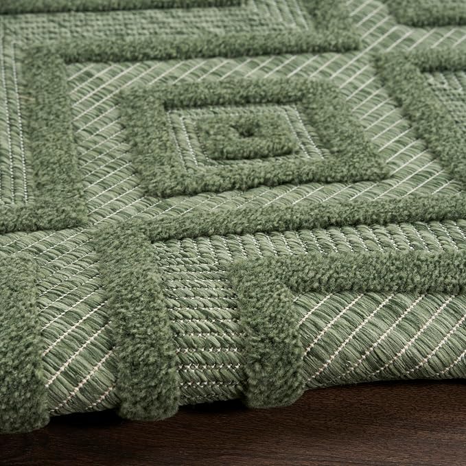 Nourison Home Versatile Green 4' x 6' Area Rug - Image 9