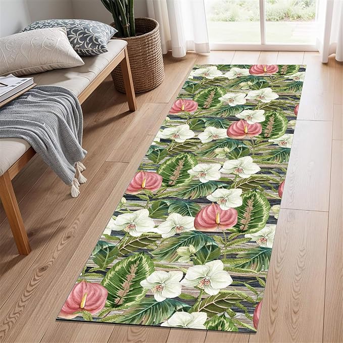 Runner Rug 1.3x7ft Non-Slip by Unknown