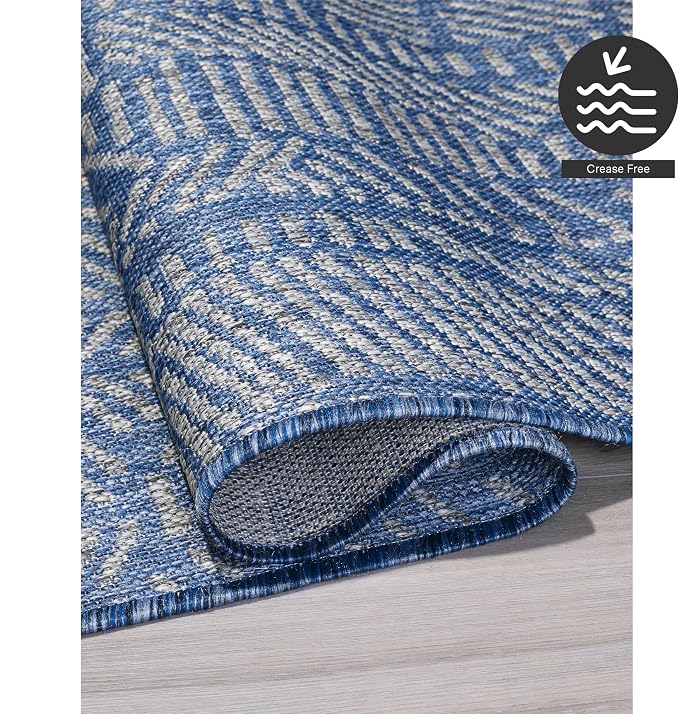 FH Home Flat Woven Outdoor Rug - Image 4