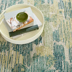 Dash & Albert Ladycross Green Hand Hooked Wool Rug, 8.5 X 11.5 Feet - Image 2