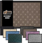 GORILLA GRIP 100% Waterproof All-Season WeatherMax Doormat, US Designed Natural by GorillaGrip