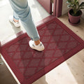 COSY HOMEER Non-Slip Door Mat 24"x36", Entryway Rugs Low Profile Absorbent Dirt by COSYHOMEER