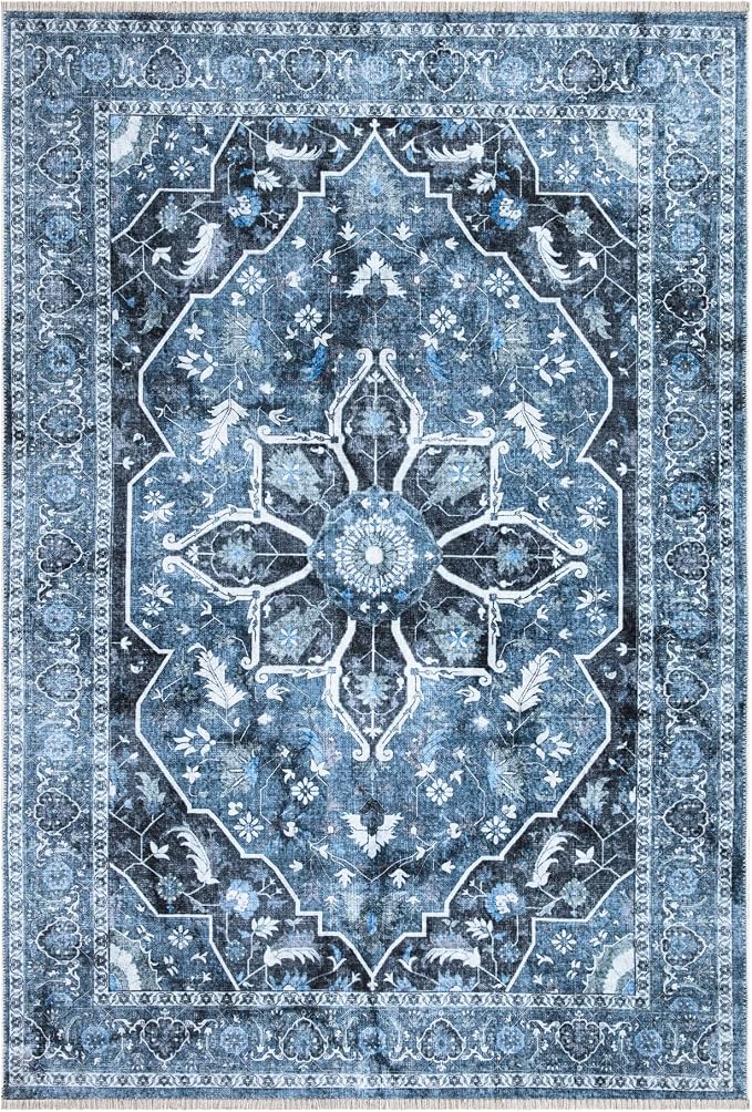 Bloom Rugs Caria Washable Non-Slip 5x7 Rug - Image 3