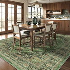 9x12 Large Area Rugs for Living Room Ultra-Soft Washable Rug Vintage Distressed - Image 3