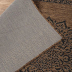 CAMILSON Outdoor Rug 6x9 Medallion Gold Modern Area Rugs - Image 5