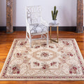 Rugs.com Chateau Collection Rug – 8' x 11' Cream Medium Rug Perfect by Rugscom