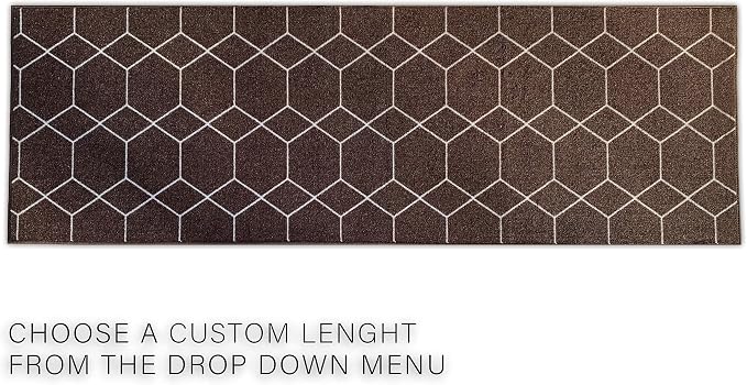 Custom Made Runner Rug for Kitchen Foyer Hallway Entry Choose Your Length Size - Image 3