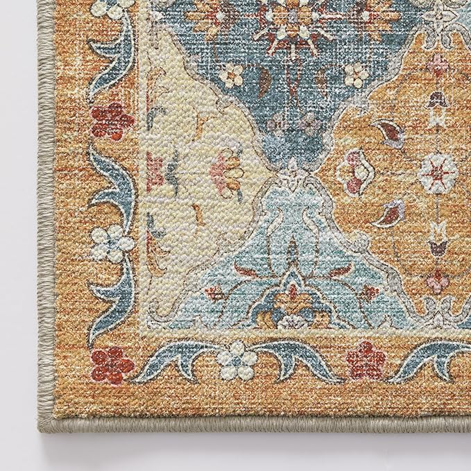 LUMI Washable Area Rug 5x8 for Living Room, Ultra Soft Stain Resistant Carpet - Image 9