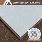 COSY HOMEER Door Mat 20”x32”, Absorbent Dirt Trapper Entryway Rugs, Non-Slip - Image 3
