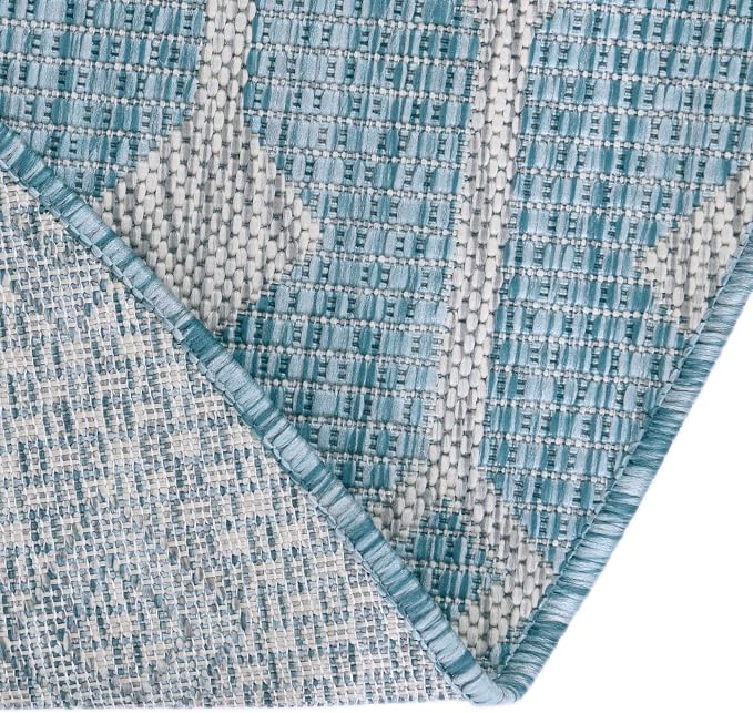 Unique Loom Outdoor Trellis Collection Area Rug - Image 8