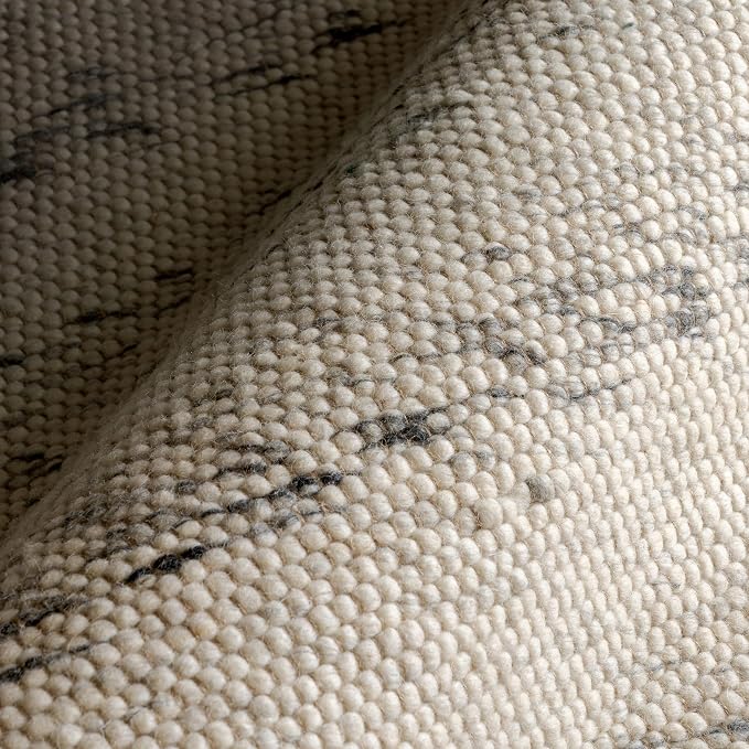 Rugs USA Hamptons Marled Ivory/Grey, Hand Woven, Soft and Cozy, High Traffic - Image 7
