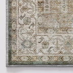 LUMI 8x10 Washable Area Rug for Living Room, Ultra Soft Traditional Vintage - Image 9