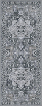 GENIMO 2x5 Runner Rugs for Hallway, Machine Washable Non Slip Vintage Rugs - Image 8