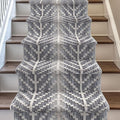 Well Woven Custom Size Hallway & Stair Runner- Harlow Rhodes Grey 27 Inches by WellWovenRugs