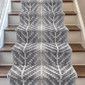 Well Woven Custom Size Hallway & Stair Runner- Harlow Rhodes Grey 27 Inches by WellWovenRugs