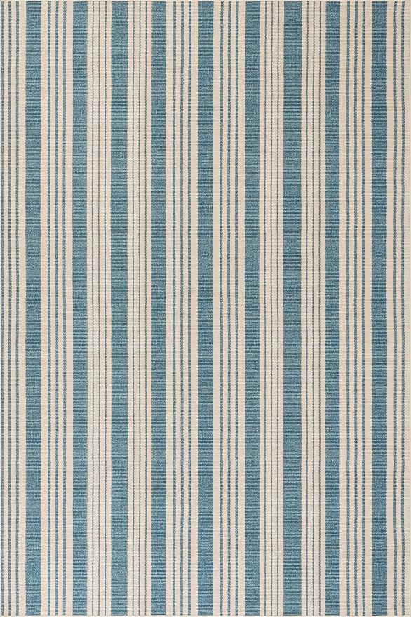 Dash & Albert Talos Blue Machine Washable Rug, 6 X 9 Feet by DashAlbert