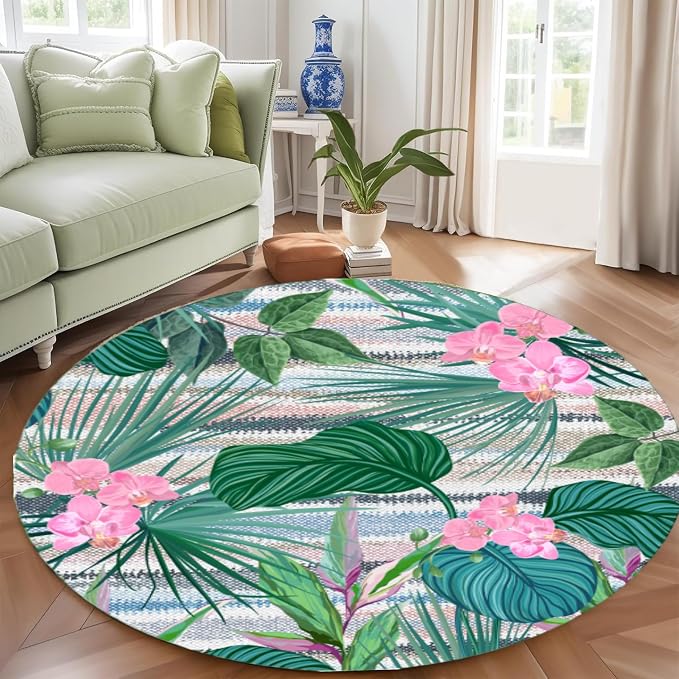 Indoor Outdoor Round Rug 5ft - Image 2