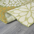 Beverly Rug Outdoor Rug 9x12 Modern Exotic Tropical Leaf Area Rugs - Image 4