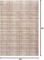 Loloi Angela Rose Ember Collection EMB-06 Clay/Mist 5'-3" x 7'-6" Area Rug - Image 2