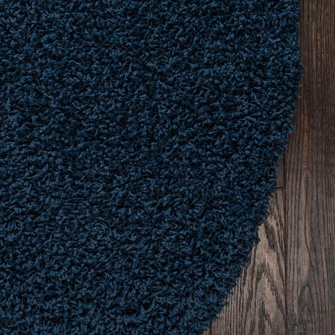 Unique Loom Solid Shag Collection Area Rug - Image 9
