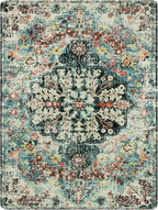 Lahome Area Rugs 9x12 Living Room Boho Washable Rugs 9x12, Large Boho Rugs - Image 9