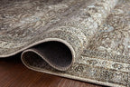 Loloi Layla Collection LAY-13 Antique/Moss 2'-6" x 7'-6" .13" Thick Runner Rug - Image 10