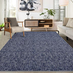 RUGSREAL Bedroom Area Rug 4x6 Modern Abstract Area Rug Stain Resistant Small - Image 9