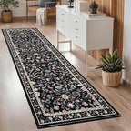 GarveeHome Washable Runner Rug 2.5 x 8 Non-Slip Non-Shedding Soft Vintage by GarveeHome