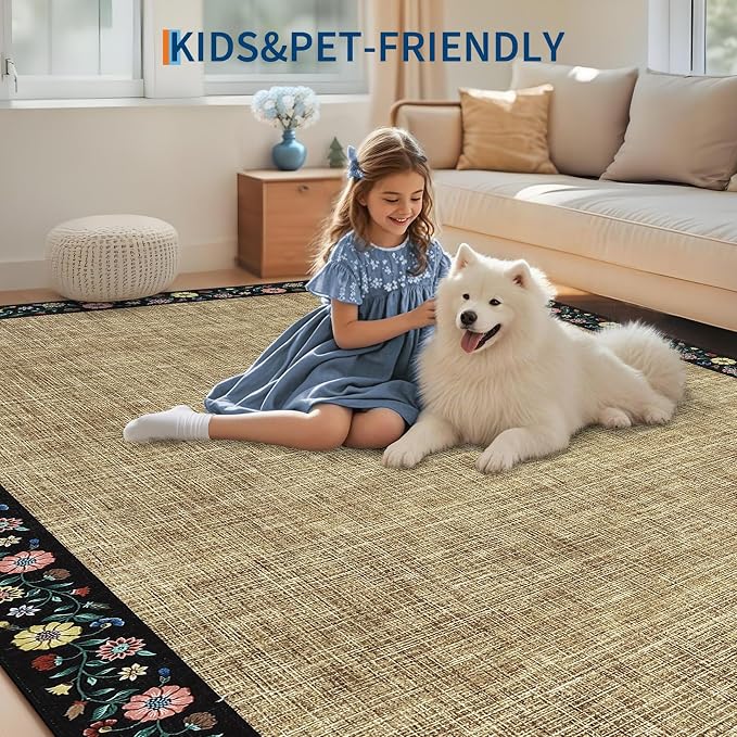 GarveeHome 10x13 Machine Washable Rugs - Image 7