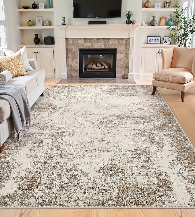 5x7 Washable Area Rugs by KiginaraArt