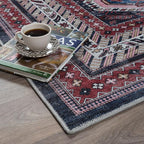 Fame Rugs Turkish Rug. Washable Vintage Oriental Antique Inspired Traditional - Image 8