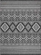 Beverly Rug Waikiki Boho Indoor Outdoor Rug 10x14, Washable Outside Carpet - Image 2