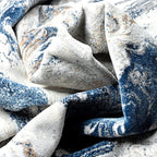 Abani Regal Blue Area Rug for Living Room, Bedroom - Image 9