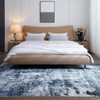 Rugcomf Area Rug 5x7 Washable Rug Boho Soft Abstract Pattern Non-Slip - Image 3