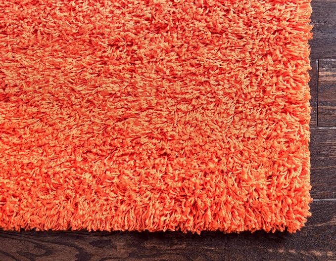 Unique Loom Solid Shag Collection Area Rug - Image 8