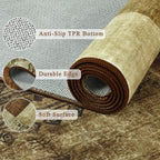 Tepook Modern Area Rug for Living Room, 6x9 Geometric Large Rugs for Bedroom - Image 6