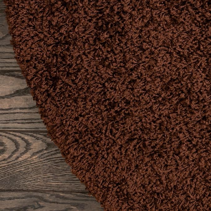 Unique Loom Solid Shag Collection Area Rug - Image 9