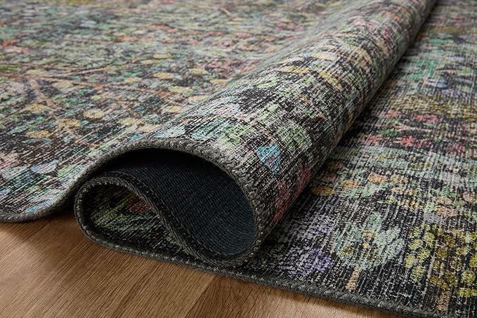 Loloi Rifle Paper Co. Maison Collection MAO-07 Charcoal 2'-6" x 12'-0" - Image 4
