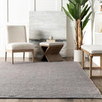Nuloom Elfriede Handmade, Jute & Cotton, Textured and Earthy, High Traffic - Image 5