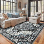 YJ.GWL Area Rugs for Living Room 4x6 Machine Washable Rugs for Bedroom - Image 3