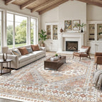 zesthome 12x15 Area Rugs, Large Washable Rug, Ultra-Thin Stain Resistant Rugs - Image 3