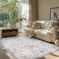 jinchan Kalen Area Rug 5x7 Washable Living Room Rug Vintage Indoor Floor Cover by JINCHAN