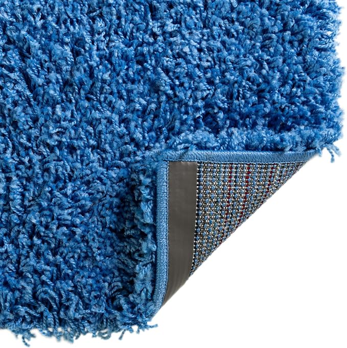 Unique Loom Solid Shag Collection Area Rug - Image 9