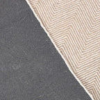 Modern Herringbone Chevron Collection Handcrafted Wool Area Rug - Image 4