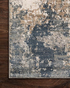 Loloi Teagan Collection TEA-06 Sand/Mist 2'-8" x 10'-6" Runner Rug, Soft - Image 8